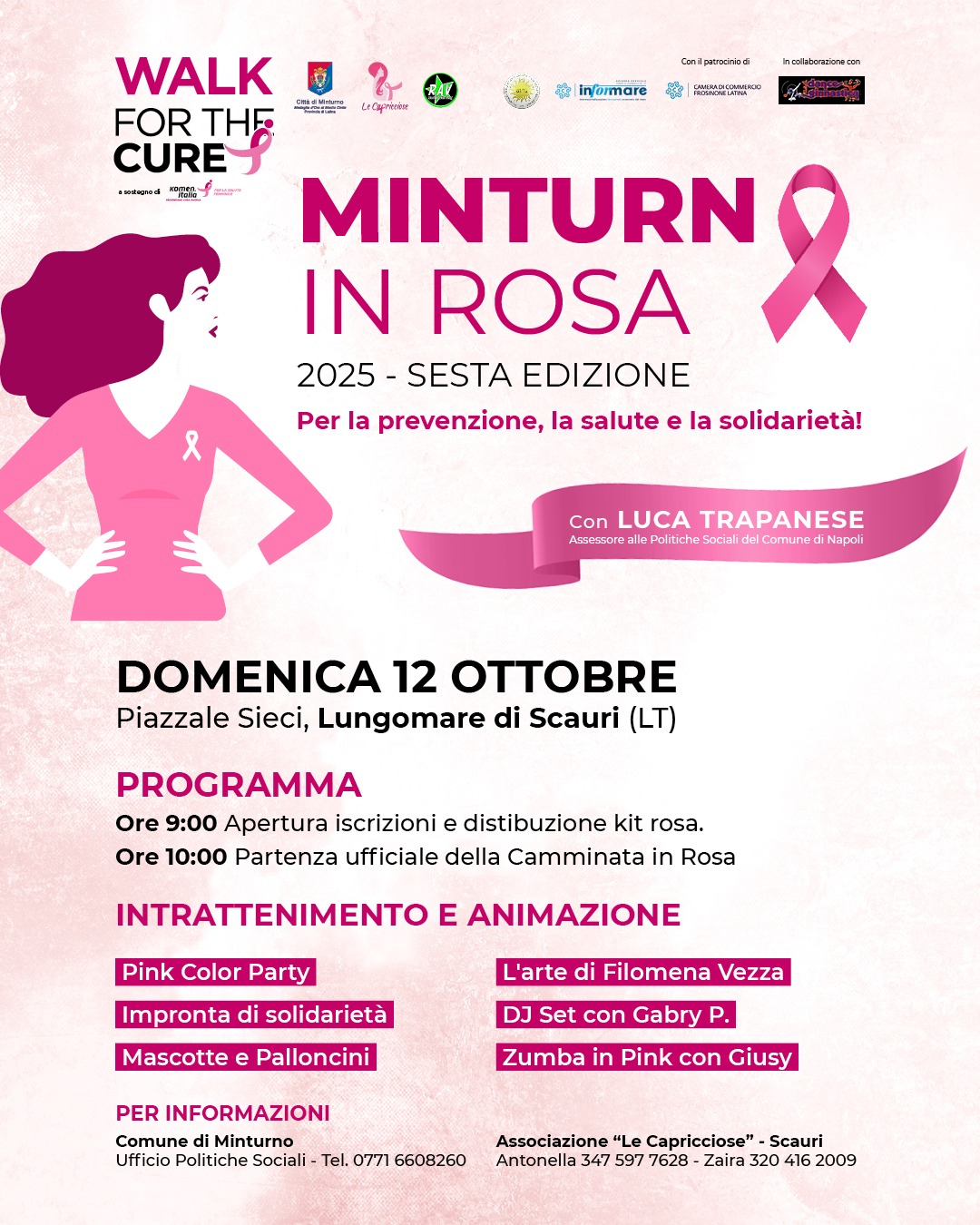 Scopri di più sull'articolo Un Passo Rosa per il Futuro: Insieme per la Prevenzione e la Solidarietà!
